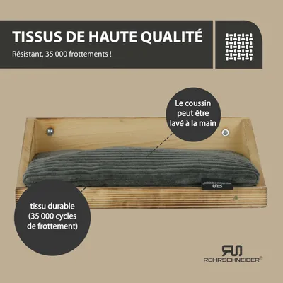 Rohrschneider Marche d'escalade flammée avec coussins