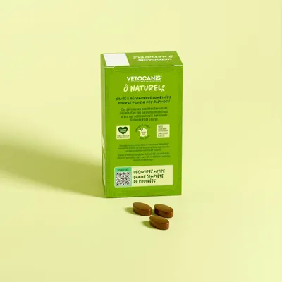Vetocanis, Lot de 3 Compléments Alimentaires Puces & Tiques pour Chat