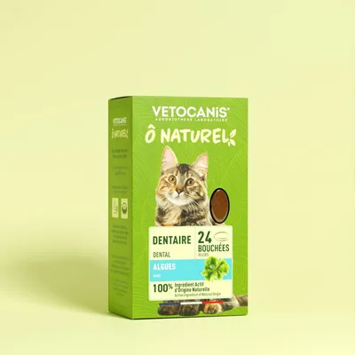 Vetocanis, Lot de 3 Compléments Alimentaires Dentaire pour Chat Vetocanis, Lot de 3 Compléments Alimentaires Dentaire pour Chat