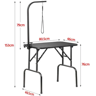 Yaheetech Table de Toilettage pour Chien