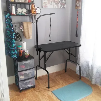 Yaheetech Table de Toilettage pour Chien