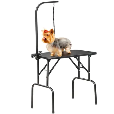 Yaheetech Table de Toilettage pour Chien