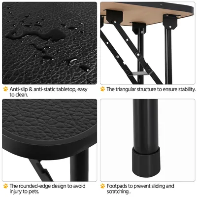 Yaheetech Table de Toilettage pour Chien