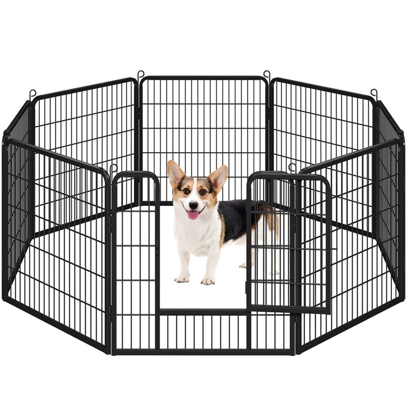 Yaheetech parc pour chien en 8 Panneaux