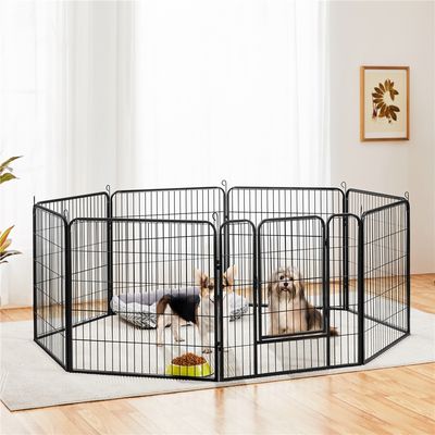 Yaheetech parc pour chien en 8 Panneaux