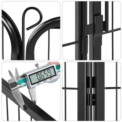 Yaheetech Playpen pour Chien en 8 Panneaux Enclos