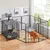 Yaheetech Playpen pour Chien en 8 Panneaux Enclos