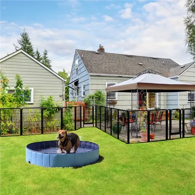 Yaheetech Parc pour Chien en 6 Panneaux Enclos