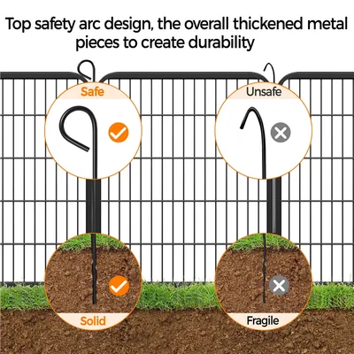 Yaheetech Parc pour Chien en 16 Panneaux Parc pour Animaux