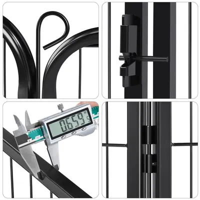 Yaheetech Parc pour Chien en 16 Panneaux Parc pour Animaux