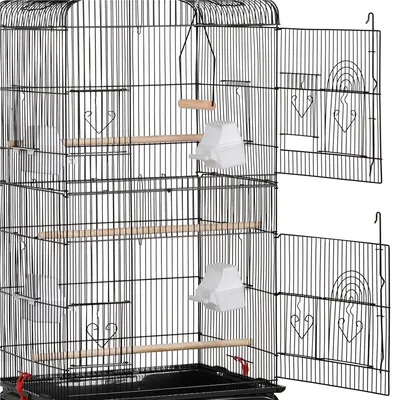 Yaheetech Cage à Oiseaux en Métal
