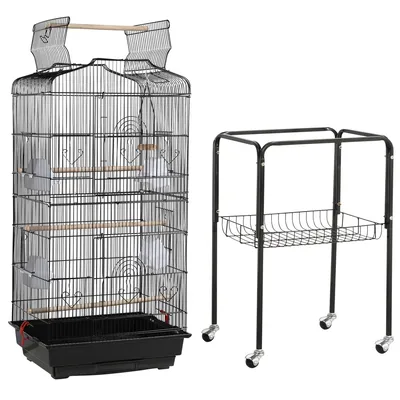 Yaheetech Cage à Oiseaux en Métal