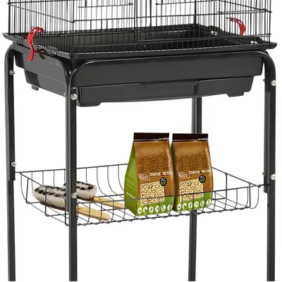 Yaheetech Cage à Oiseaux en Métal