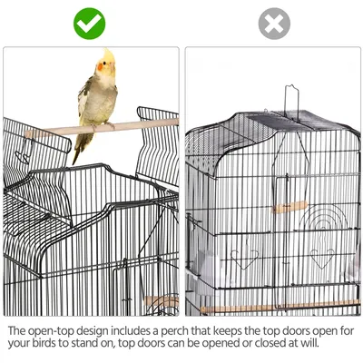 Yaheetech Cage à Oiseaux en Métal