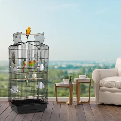 Vogelvoliere Vogelkäfig Wellensittichkäfig Vogelheim Käfig Vogelhaus