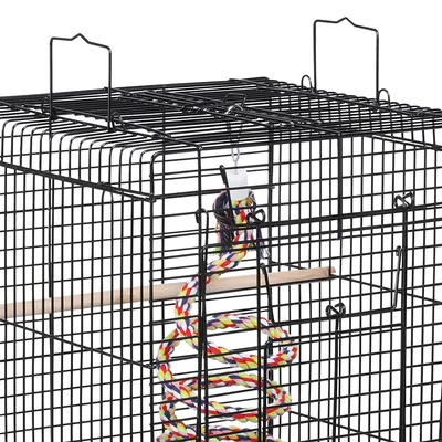 Yaheetech Cage à Oiseaux en Métal