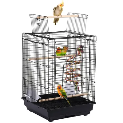 Yaheetech Cage à Oiseaux en Métal Yaheetech Cage à Oiseaux en Métal