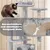 Kratzbaum mit 3 Aussichtsplattformen 2 Katzenhöhlen und 2 Plüschbälle Kratzbaum mit 3 Aussichtsplattformen 2 Katzenhöhlen und 2 Plüschbälle