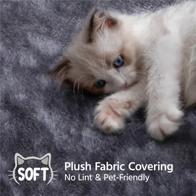 Yaheetech Arbre à Chat en Peluche Douce