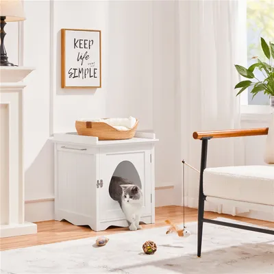 Yaheetech  Maison de Toilette pour Chat