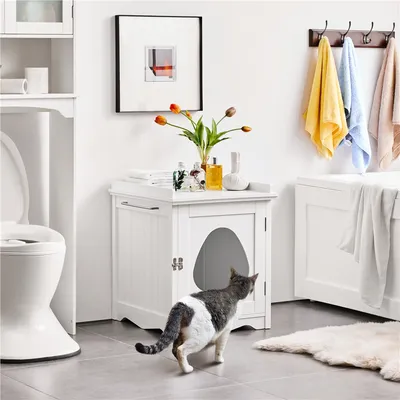 Yaheetech  Maison de Toilette pour Chat