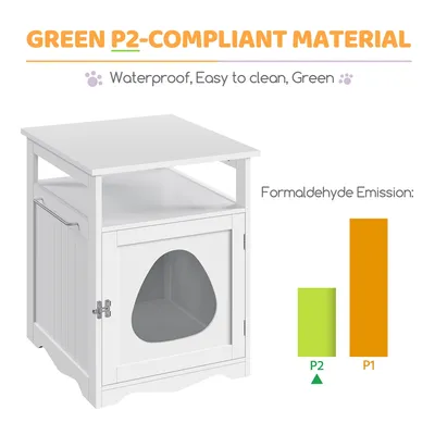 Yaheetech  Cache Litière pour Animaux