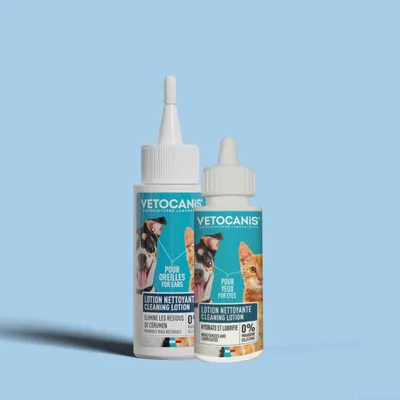 Vetocanis, Kit de Soins, Lotions Yeux et Oreilles