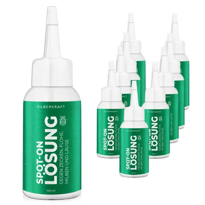 SILBERKRAFT Solution Spot On pour chiens et chats