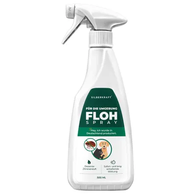 SILBERKRAFT Spray anti-puces pour l'environnement SILBERKRAFT Spray anti-puces pour l'environnement