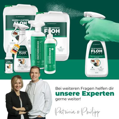 SILBERKRAFT Spray anti-puces pour l'environnement