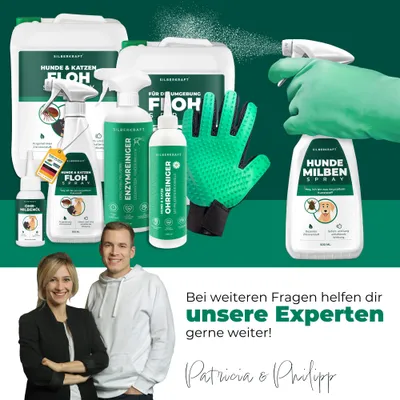 Silberkraft Milbenspray für Hunde – Abwehrspray (Repellent) gegen Milben
