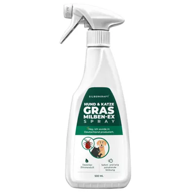 SILBERKRAFT Anti-acariens de l'herbe pour chien et chat SILBERKRAFT Anti-acariens de l'herbe pour chien et chat