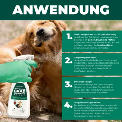 SILBERKRAFT Anti-acariens de l'herbe pour chien et chat SILBERKRAFT Anti-acariens de l'herbe pour chien et chat