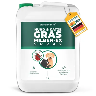 SILBERKRAFT Anti-acariens de l'herbe pour chien et chat SILBERKRAFT Anti-acariens de l'herbe pour chien et chat
