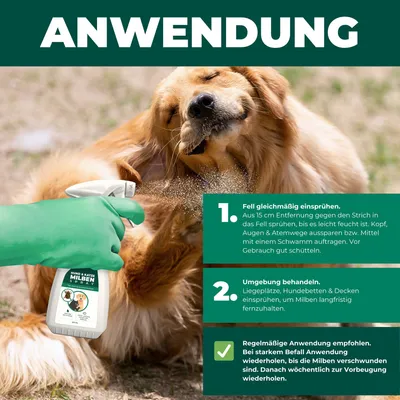 Silberkraft Milbenspray für Hunde – Abwehrspray (Repellent) gegen Milben Silberkraft Milbenspray für Hunde – Abwehrspray (Repellent) gegen Milben