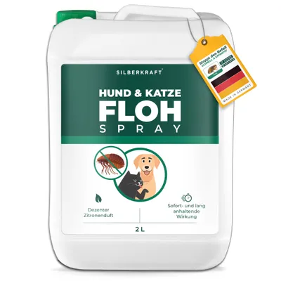 SILBERKRAFT Spray anti-puces pour chiens et chats SILBERKRAFT Spray anti-puces pour chiens et chats