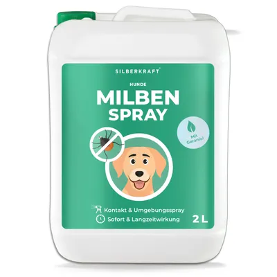 SILBERKRAFT Spray anti-acariens pour chiens SILBERKRAFT Spray anti-acariens pour chiens