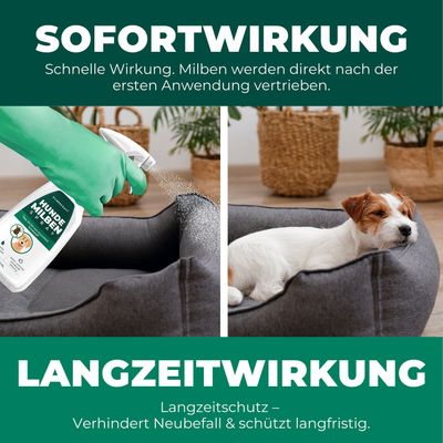 SILBERKRAFT Spray anti-acariens pour chiens