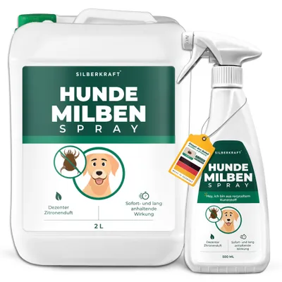 SILBERKRAFT Spray anti-acariens pour chiens SILBERKRAFT Spray anti-acariens pour chiens