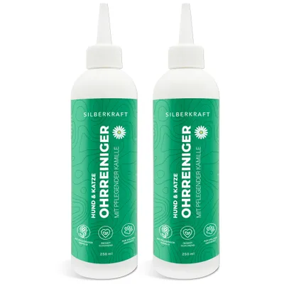 SILBERKRAFT Nettoyant pour les oreilles chien et chat