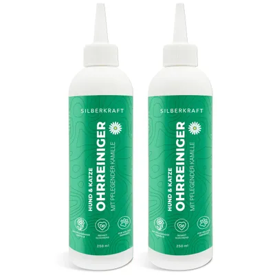 SILBERKRAFT Nettoyant pour les oreilles chien et chat