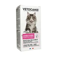 Vetocanis, Levure de Bière pour Chat, lot de 3 boîtes