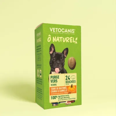 Vetocanis, Lot de 3 Complément alimentaire Purge Vers pour Chien