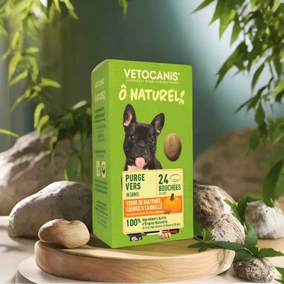Vetocanis, Lot de 3 Complément alimentaire Purge Vers pour Chien