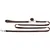HUNTER Laisse multifonction 6 en 1 Solid Education, brun