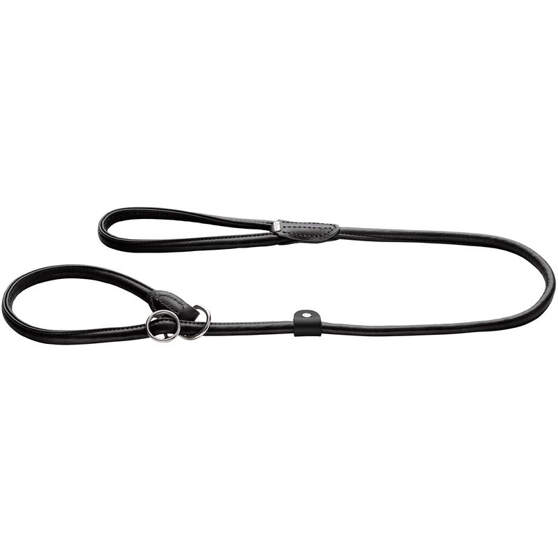 HUNTER Laisse pour retriever Round & Soft Canadian Up, noir