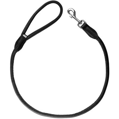 HUNTER Laisse Round & Soft Canadian Up, noir