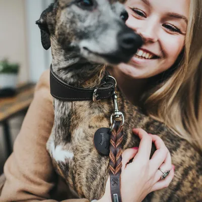 HUNTER Laisse Solid Education, rouge