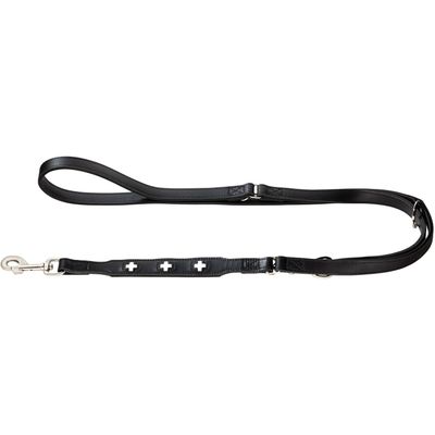 HUNTER Laisse réglable Swiss, noir