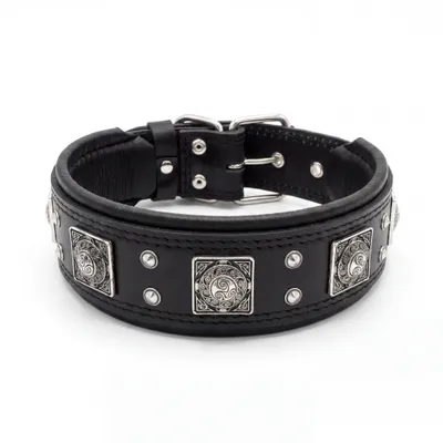 Le col tout noir Eros 6,3 cm de large Le col tout noir Eros 6,3 cm de large